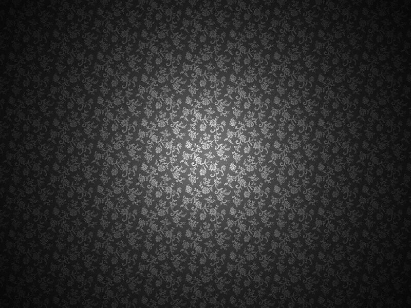 Floral Wallpaper Pattern — Black, Neutral