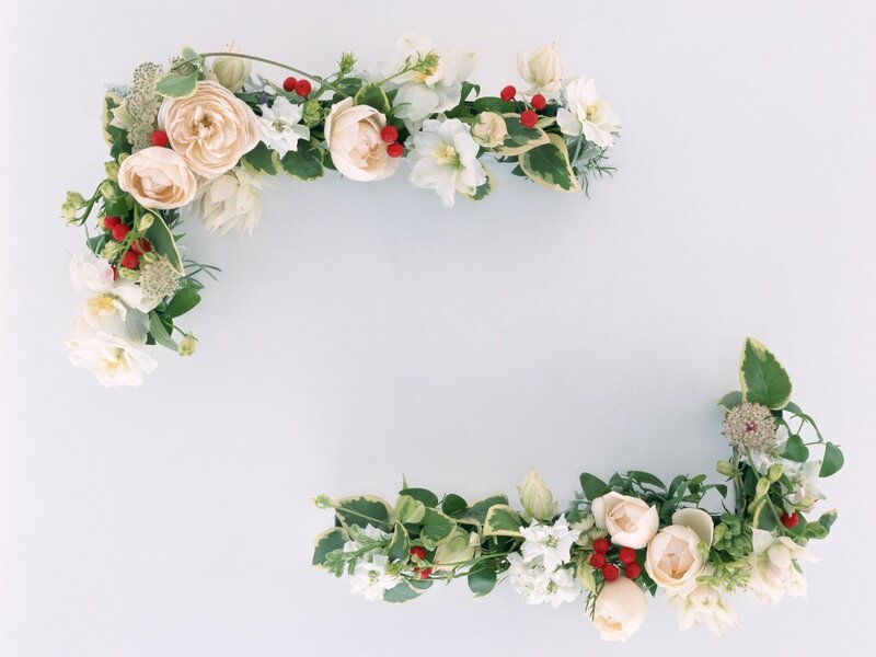 Floral Wreath Arrangement