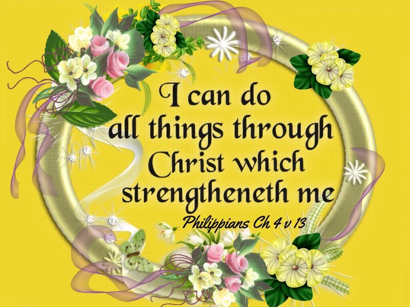 Floral Wreath with Text