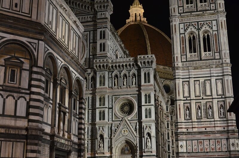 Florence Cathedral at night