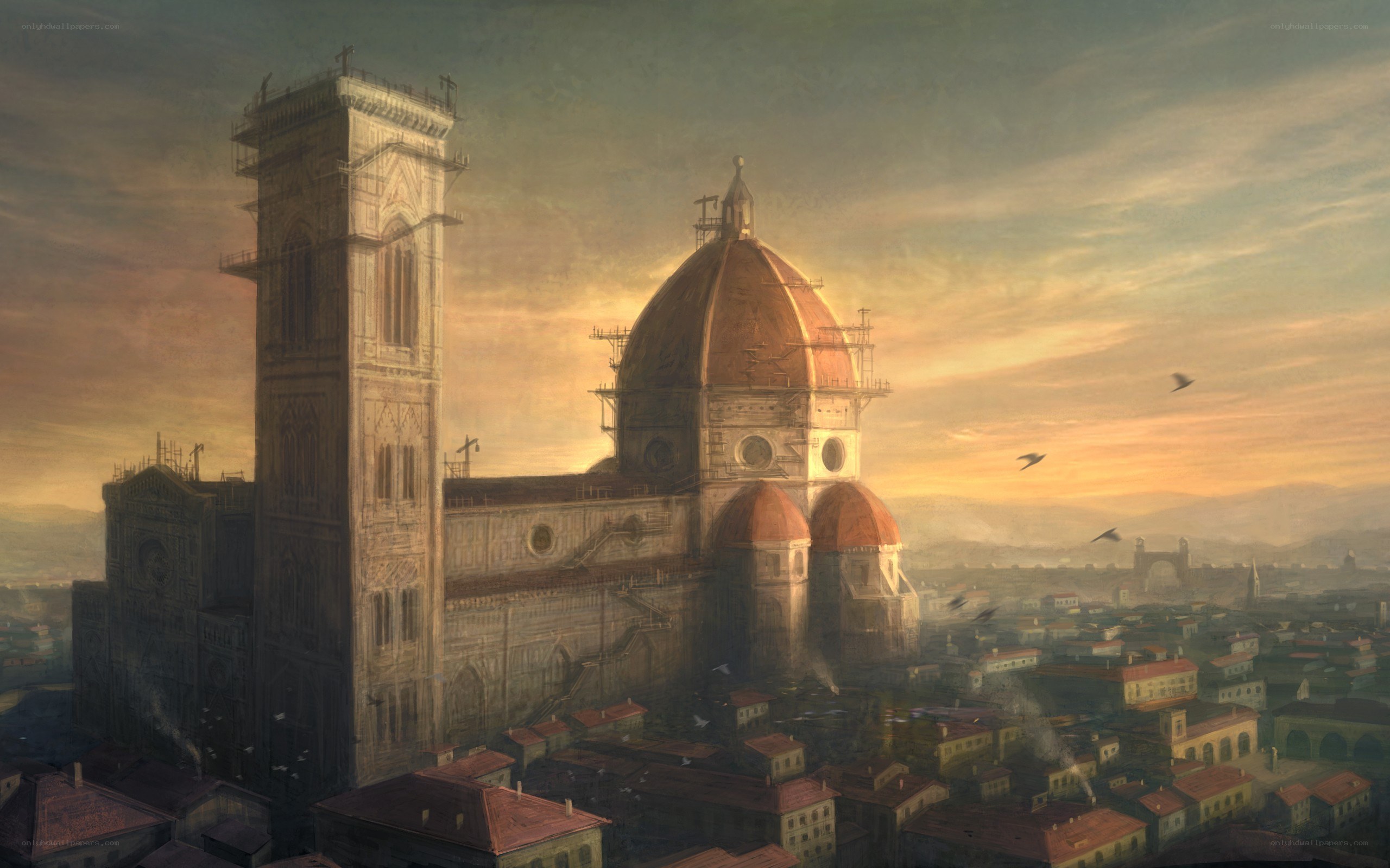 Florence Cathedral at Sunset