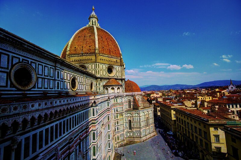 Florence Cathedral — Blue