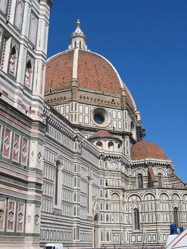 Florence Cathedral Dome — White, Serene, Afternoon