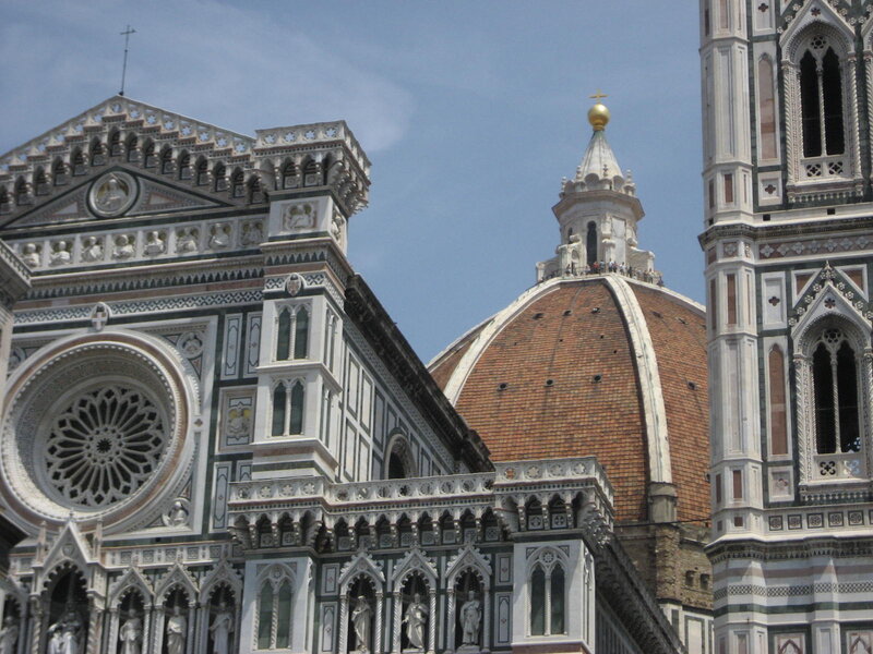 Florence Cathedral Dome — White