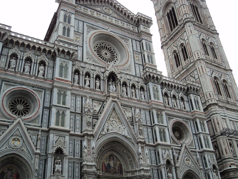 Florence Cathedral Facade — White