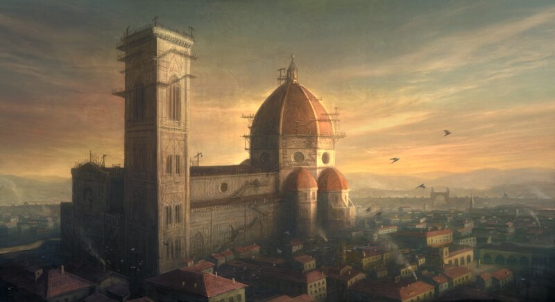 Florence Cathedral — Orange