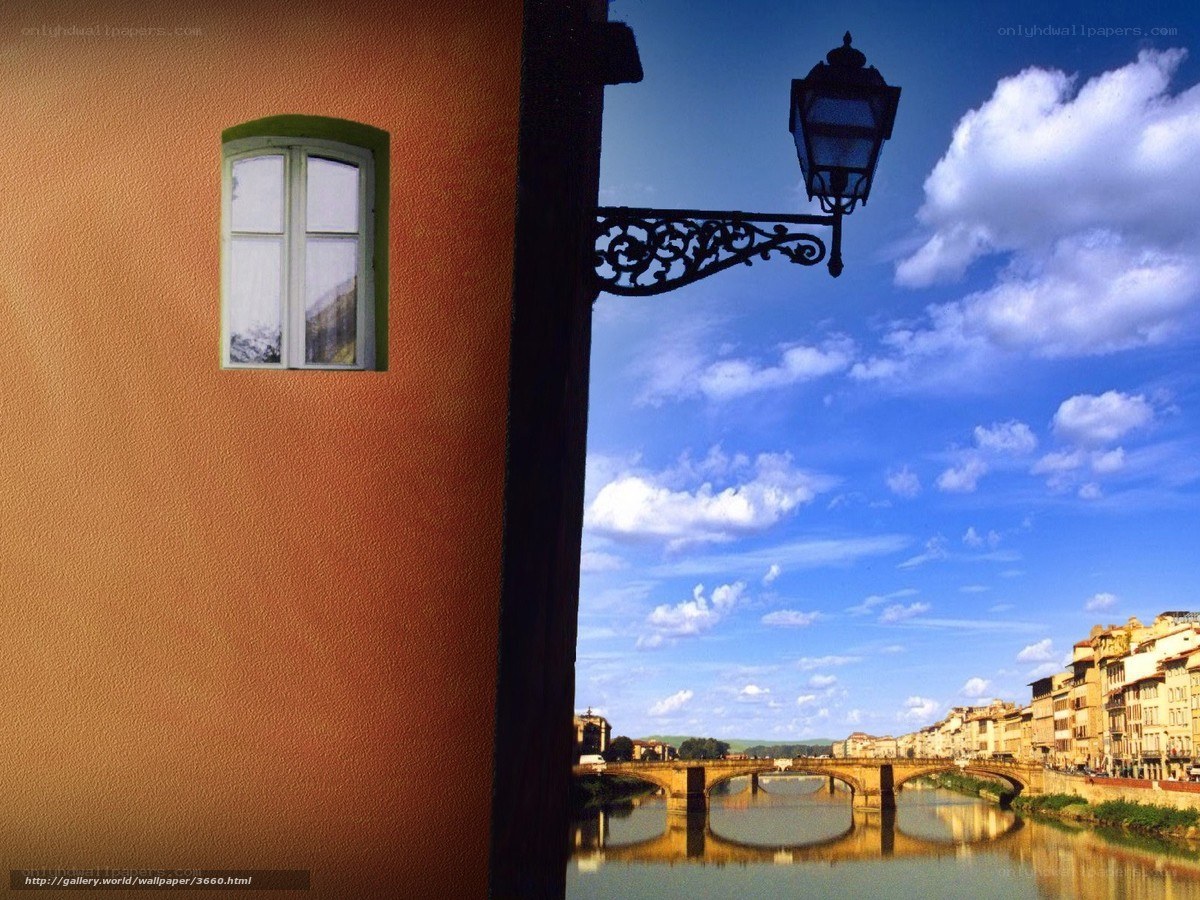 Florence river view