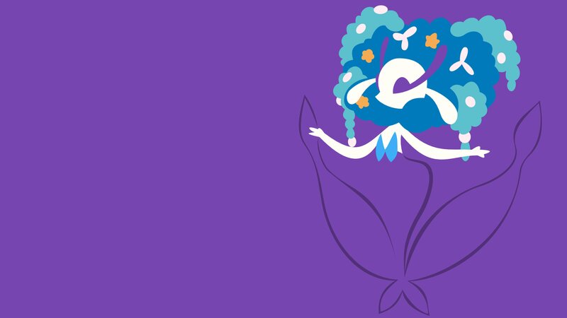 Florges Character — Purple, Calm