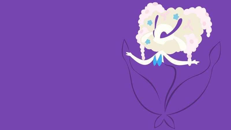 Florges Character — Purple