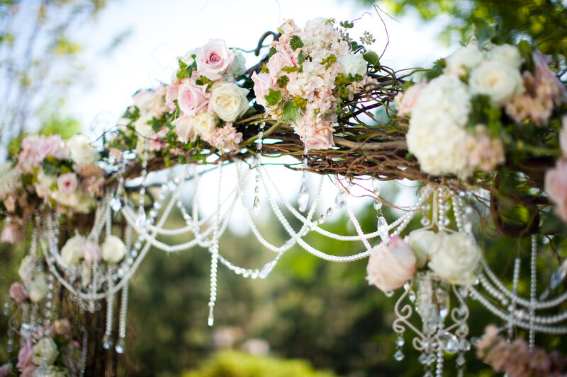Flower-adorned Archway