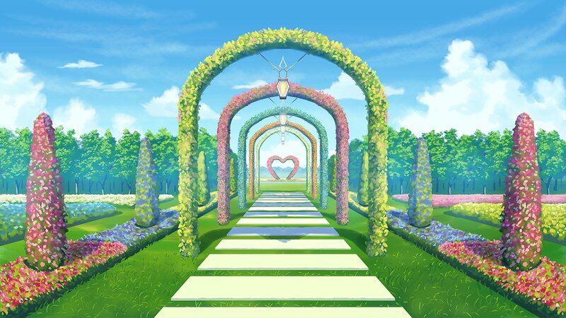 Flower Archway Garden