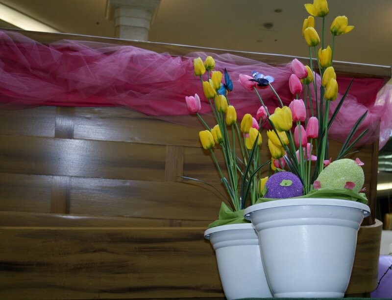 Flower Arrangement in Pots