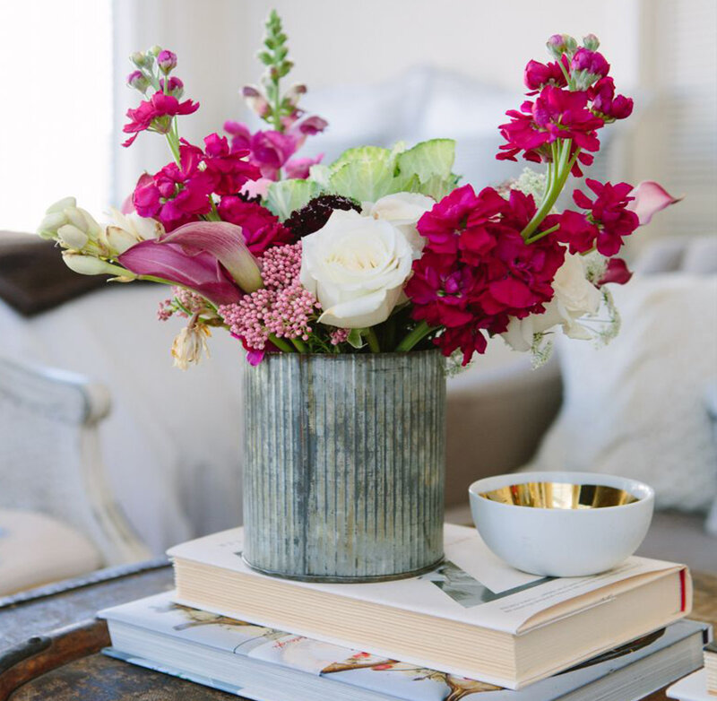 Flower Arrangement in Vase — White, Calm, Afternoon