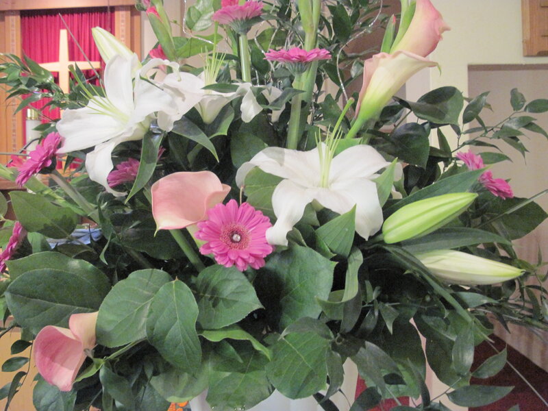 Flower Arrangement with Lilies