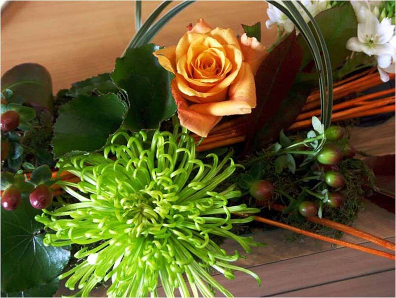 Flower Arrangement with Rose