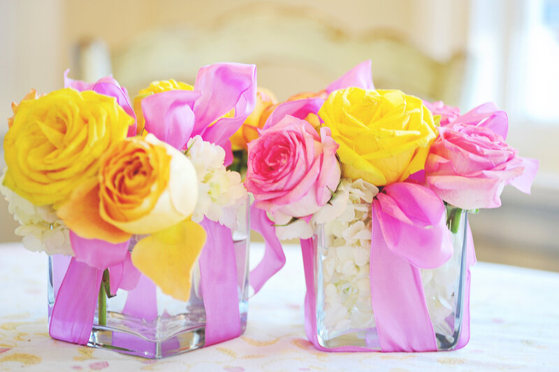 Flower Arrangements in Vases