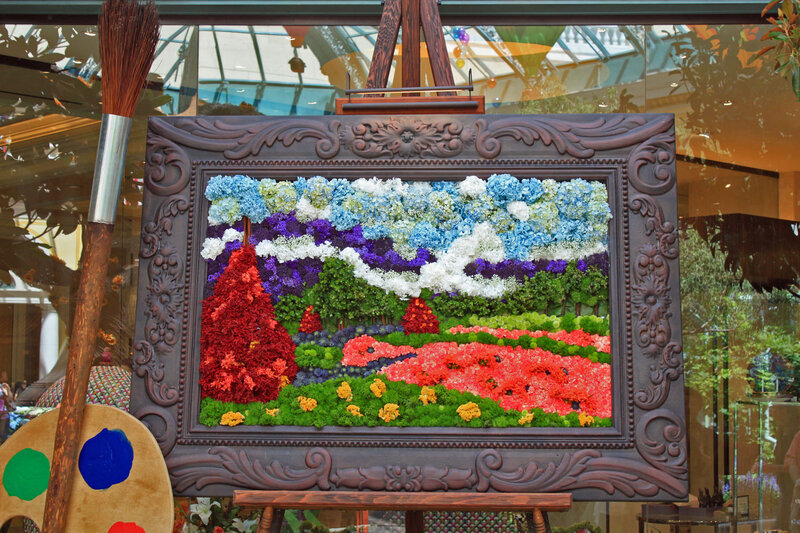 Flower Art Landscape