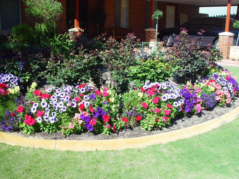 Flower Bed in Front Yard
