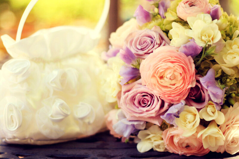 Flower Bouquet and Basket