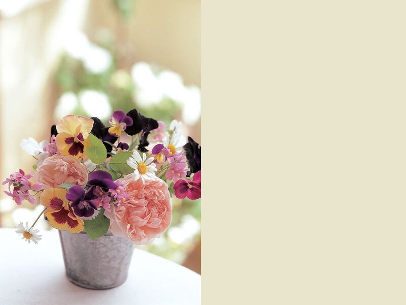 Flower Bouquet in Bucket