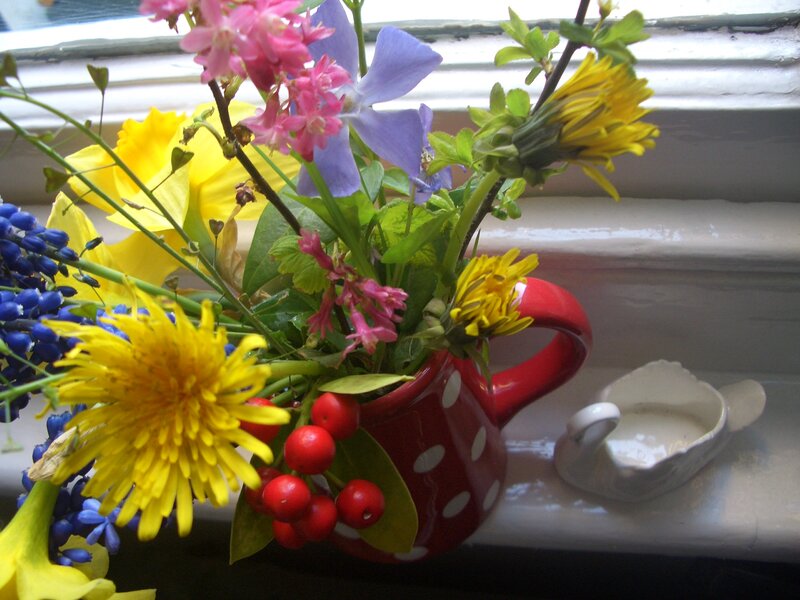 Flower Bouquet in Mug