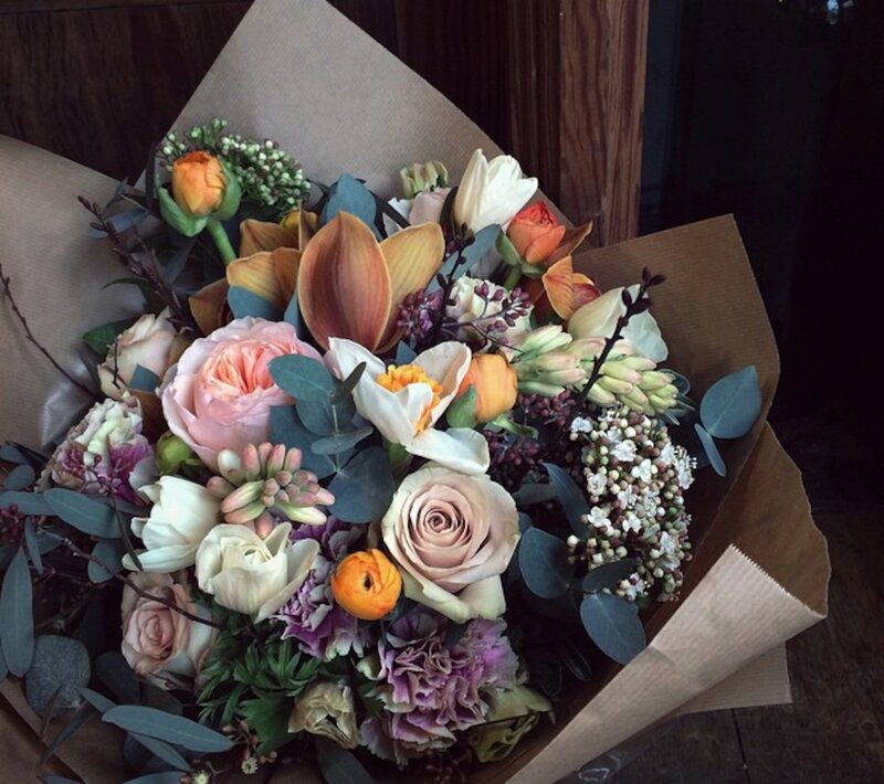 Flower Bouquet in Paper