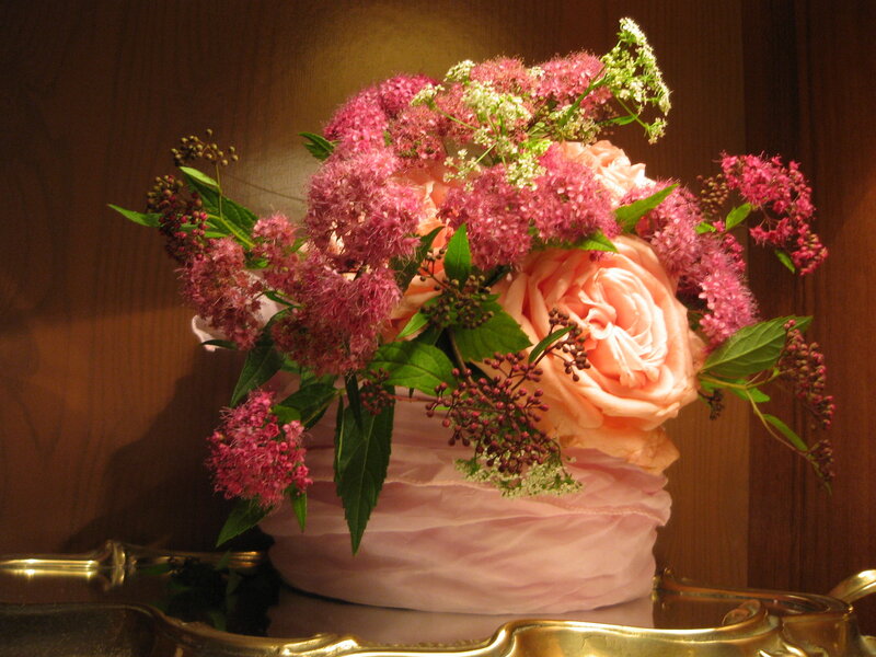 Flower Bouquet in Vase — Pink, Calm
