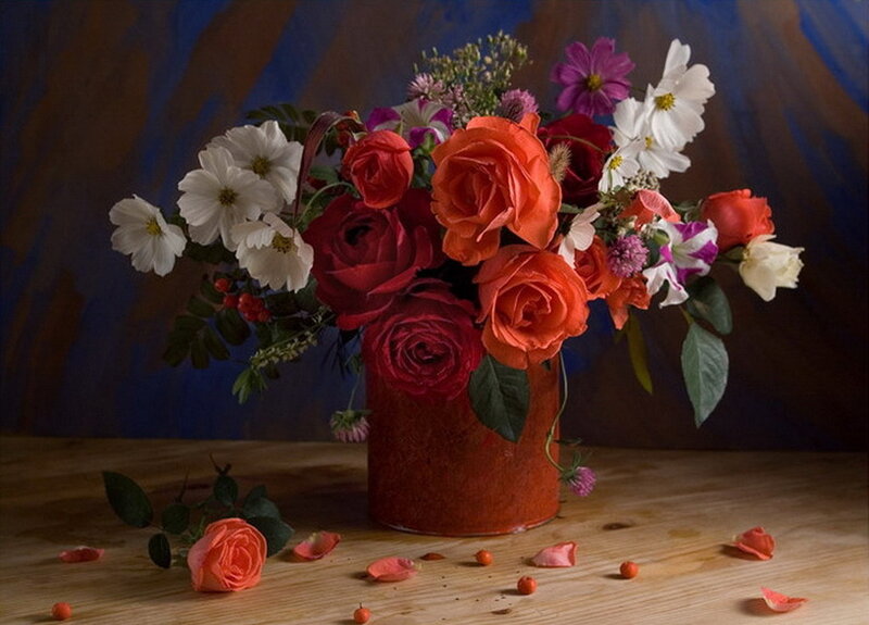 Flower Bouquet in Vase