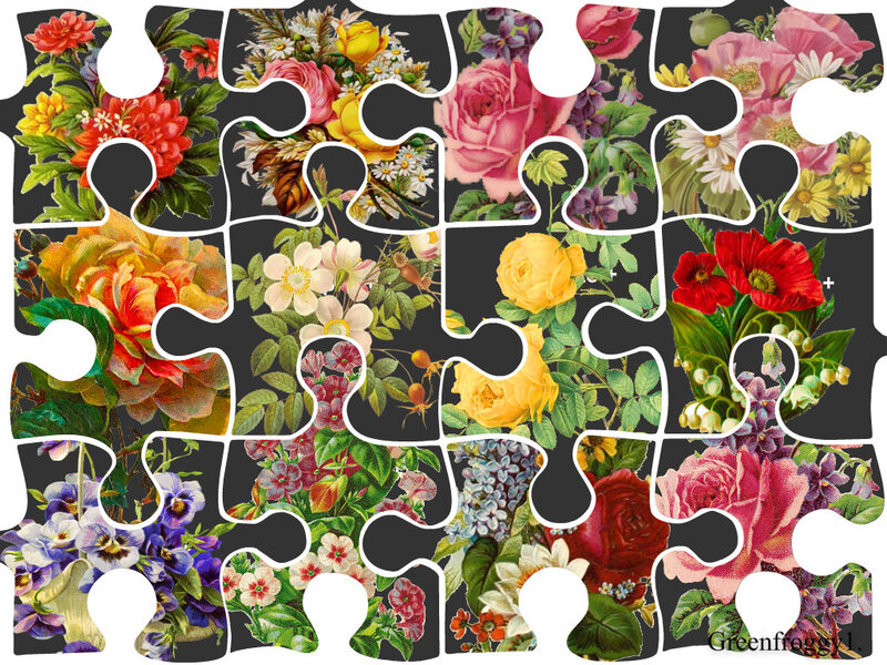 Flower Bouquet Puzzle