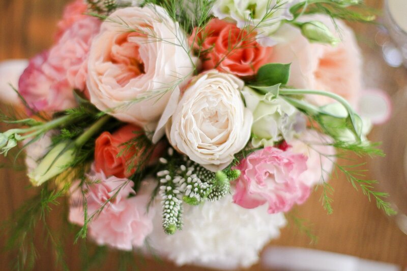 Flower Bouquet with Greenery