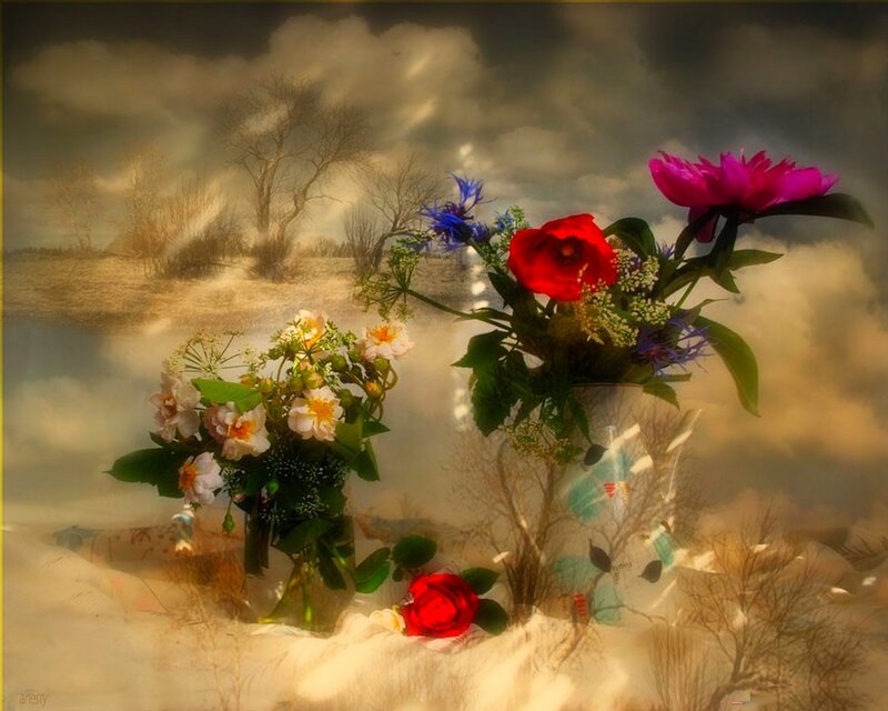 Flower Bouquets in Vases