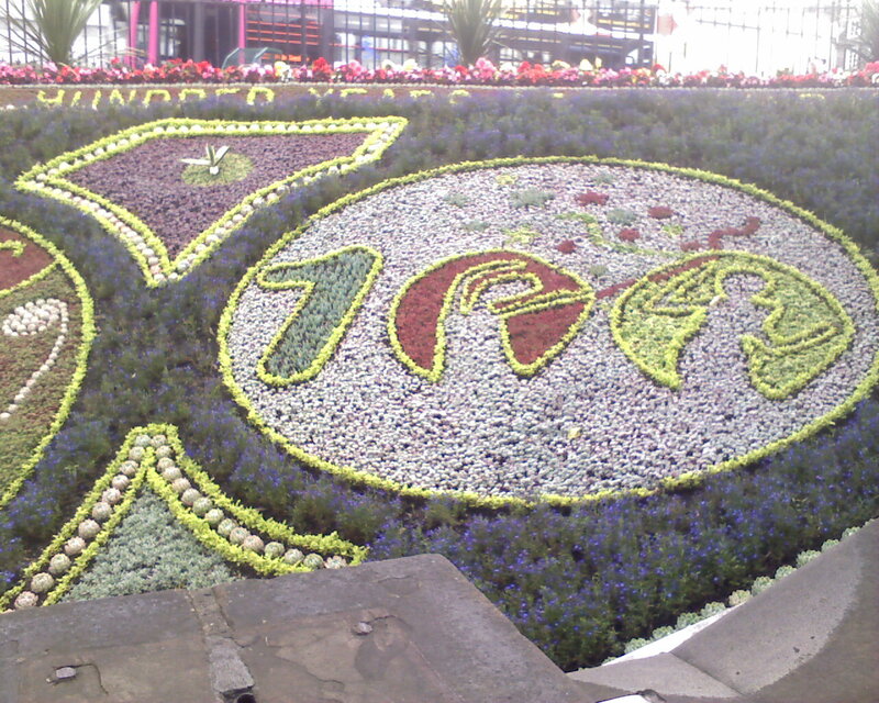 Flower Clock Display