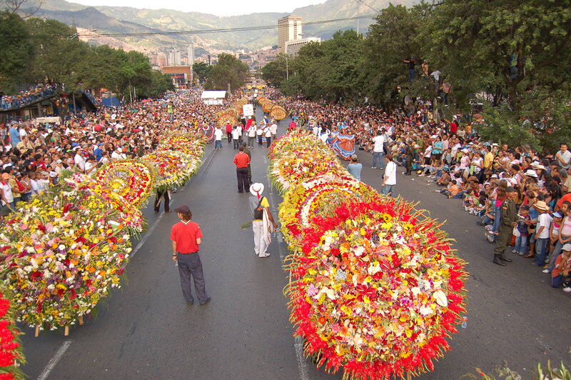 Flower-covered Floats