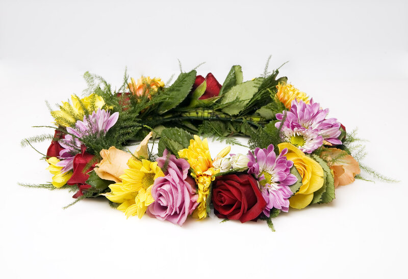 Flower Crown with Roses