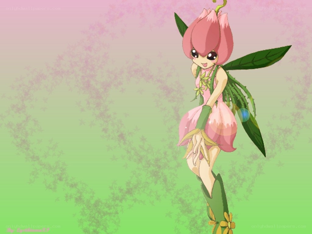 flower fairy character art