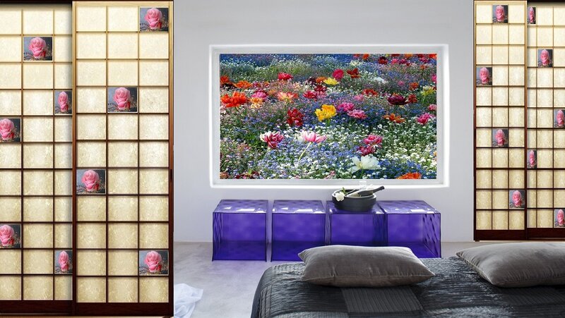 Flower Field Painting