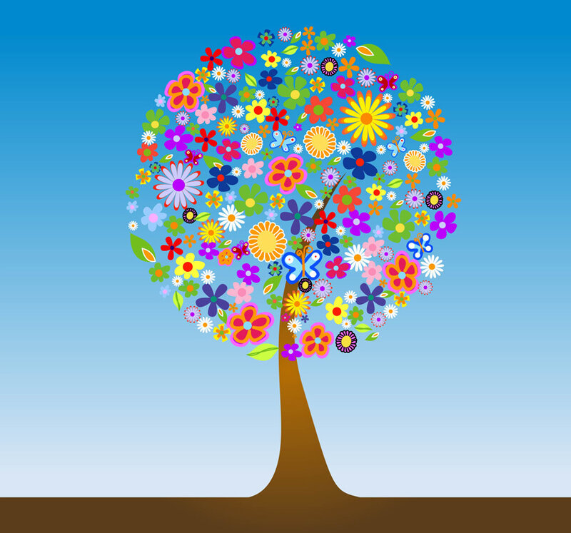Flower-filled Tree
