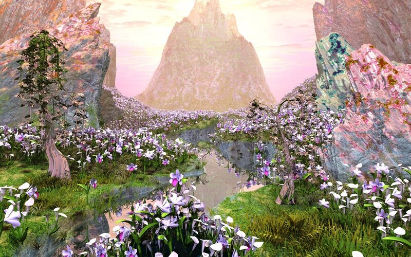 Flower-filled Valley