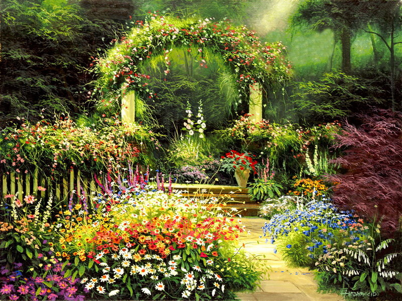 Flower Garden Archway