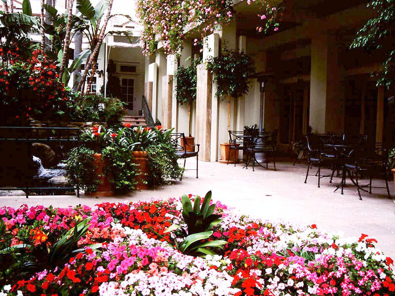 Flower Garden Courtyard