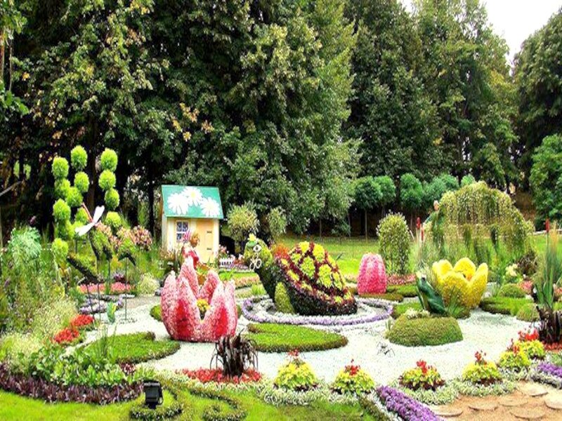 Flower Garden Display