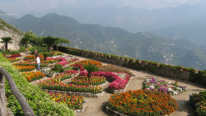 Flower Garden on Cliff