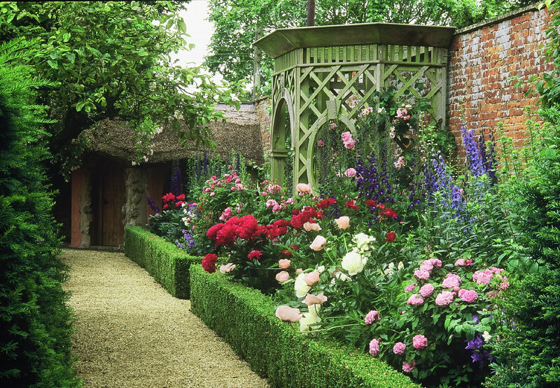 Flower Garden with Arbor