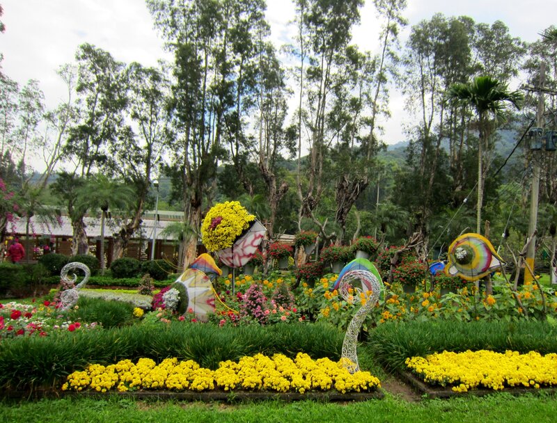 Flower Garden with Sculptures — Yellow