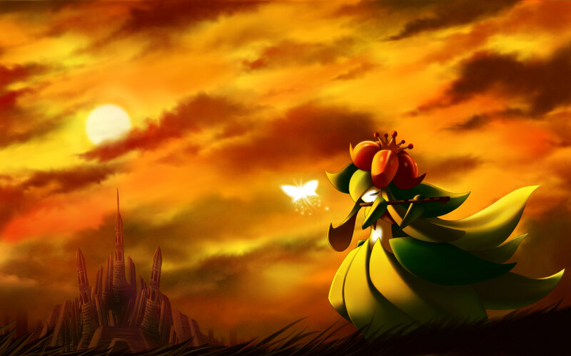 Flower-like Character