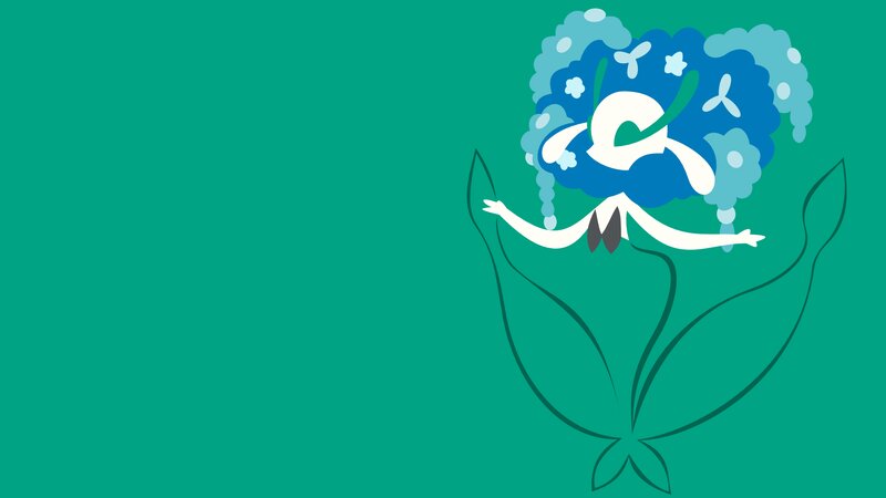 Flower-like Creature — Green, Serene