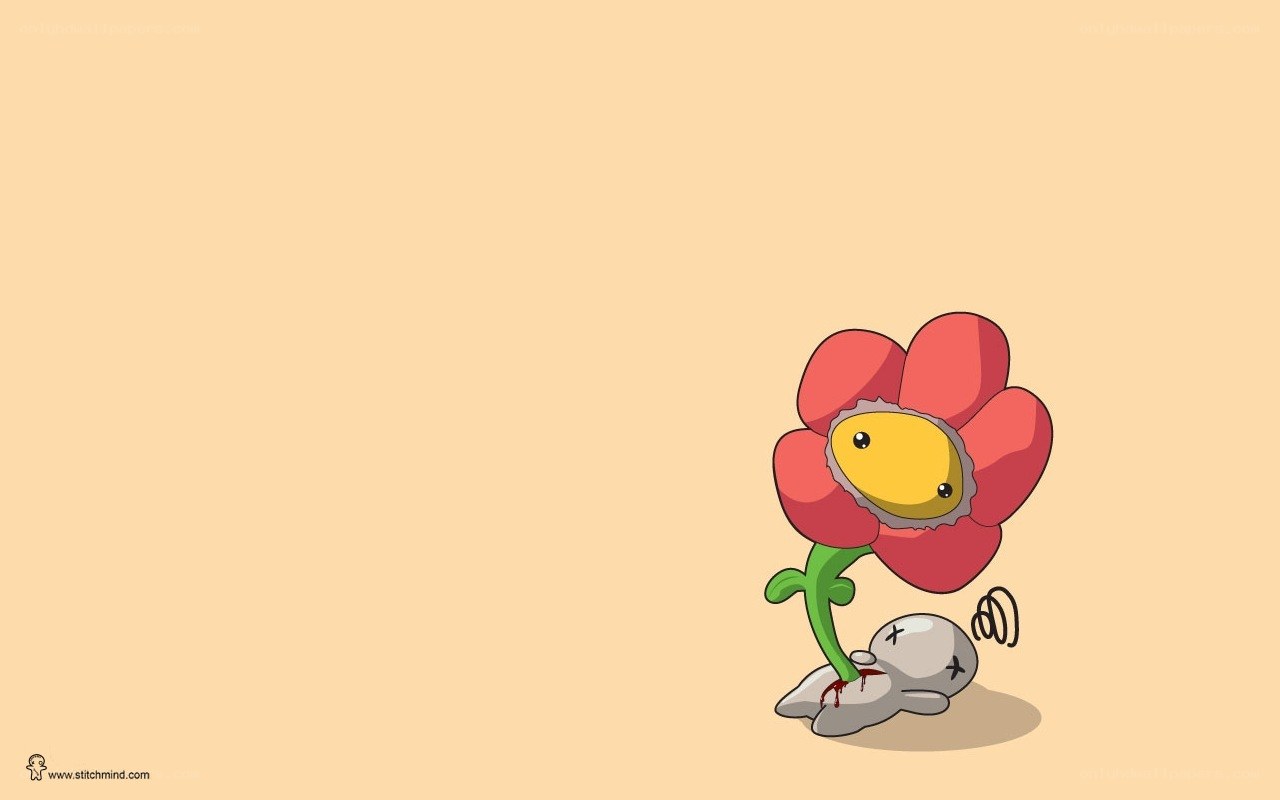 Flower monster kills doll
