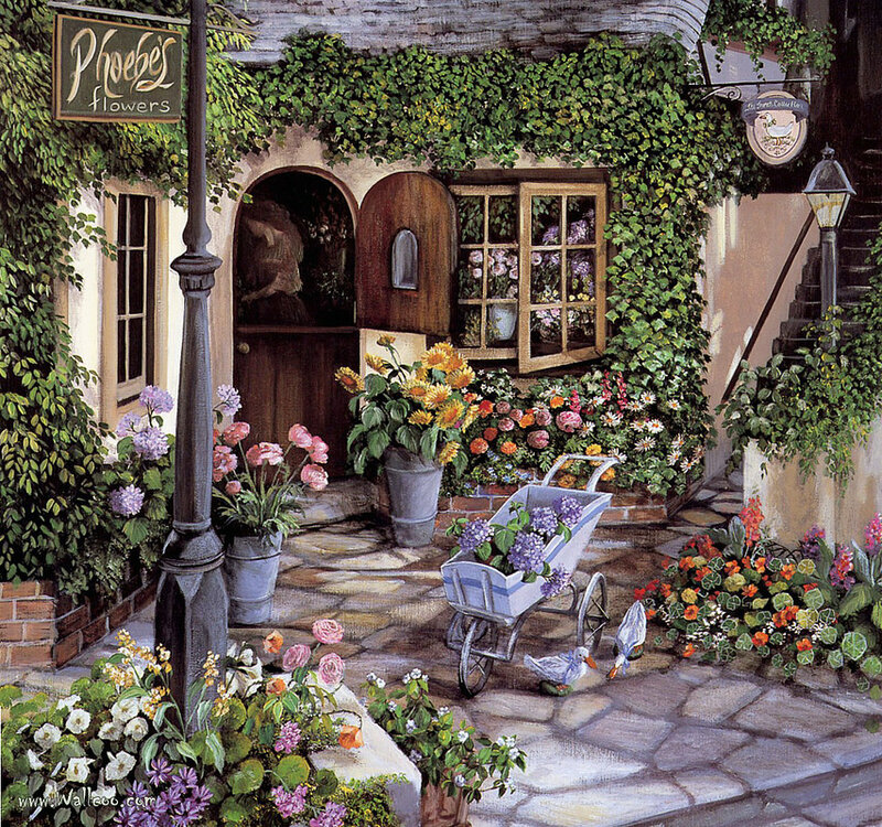 Flower Shop Exterior