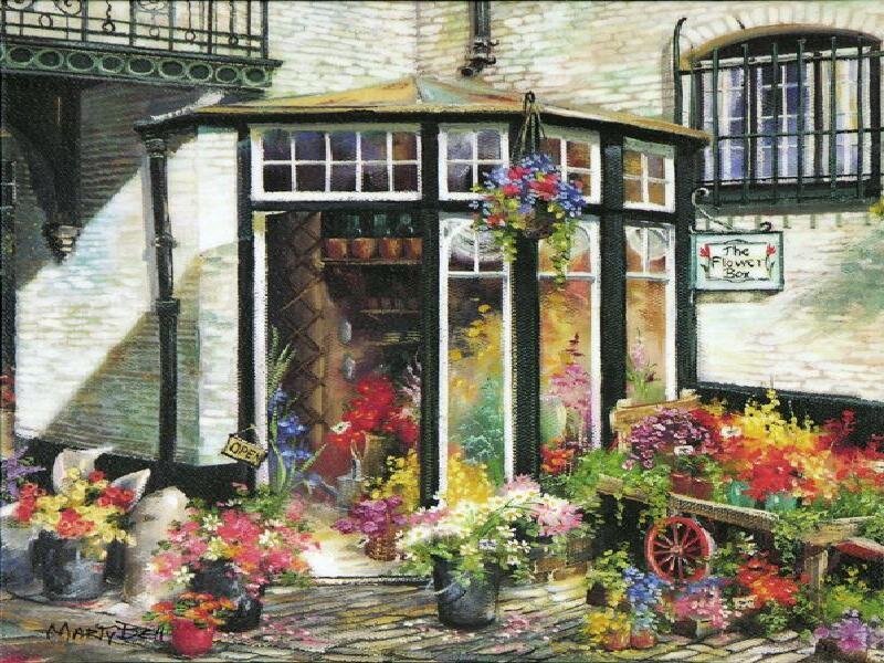 Flower Shop Storefront