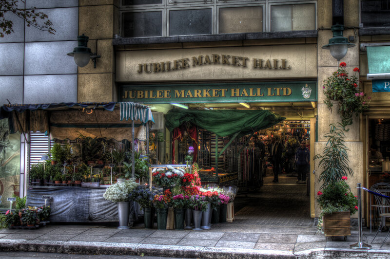 Flower Stall at Market